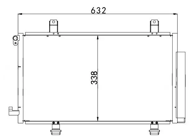 MGA 82371 Klima Radyatörü 71747380 resmi