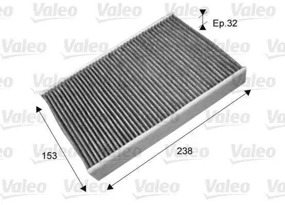 VALEO 715722 Polen Filtresi (Karbonlu) resmi