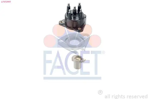 FACET 2.7672PHT Distribütör Kapağı ve Tevzi Makarası resmi
