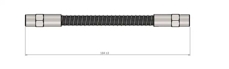 CAVO C900878A Arka Fren Hortumu 7D0611775D resmi