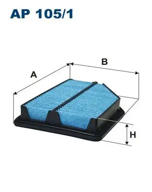 FILTRON AP105/1 Hava Filtresi 17220RZPY00 resmi