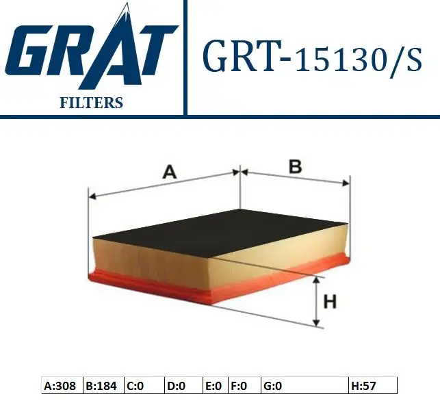 GRAT 15130S Hava Filtresi 5Q0129620C resmi