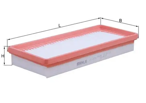 MAHLE LX2034 Hava Filtresi A6600900101 resmi