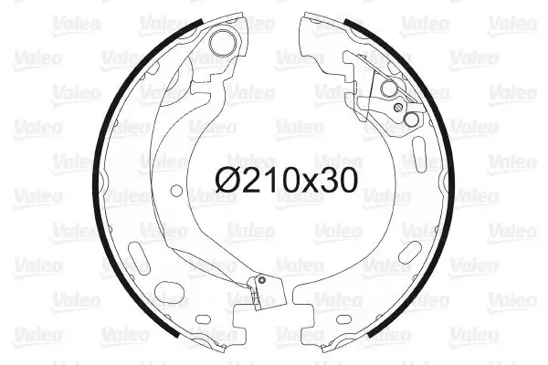 VALEO 564199 El Fren Balatası LR025151 resmi