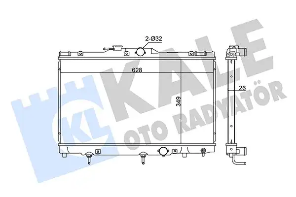 KALE 342170 Radyatör resmi