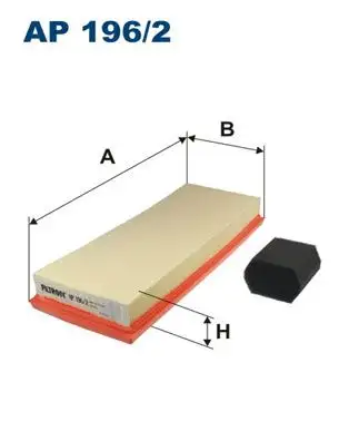 FILTRON AP196/2 Hava Filtresi resmi