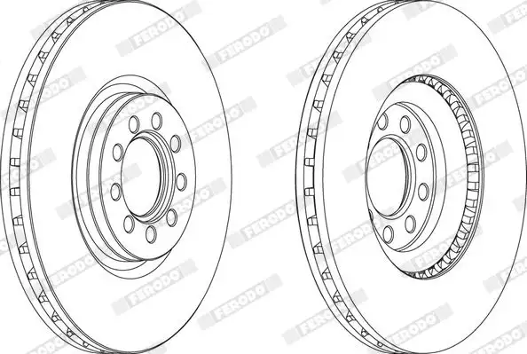 FERODO FCR317A Ön Fren Diski resmi