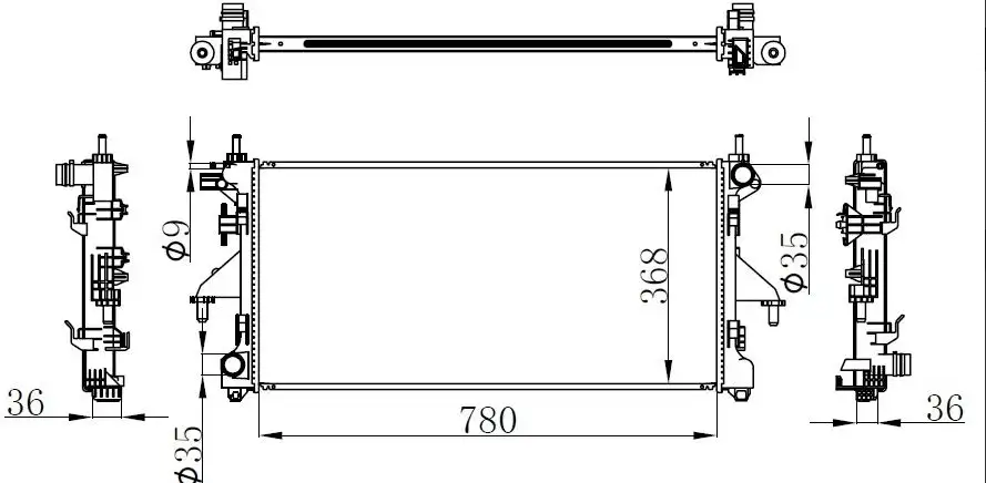 ORIS BFI025026 Radyatör 1349196080 resmi