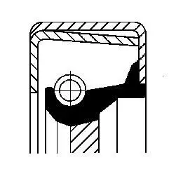 CORTECO 12011394B (82011394) Şanzıman Keçesi 40002900 resmi