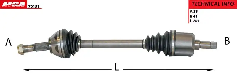 MGA 70151 Ön Aks (Sol) 1495545080 resmi