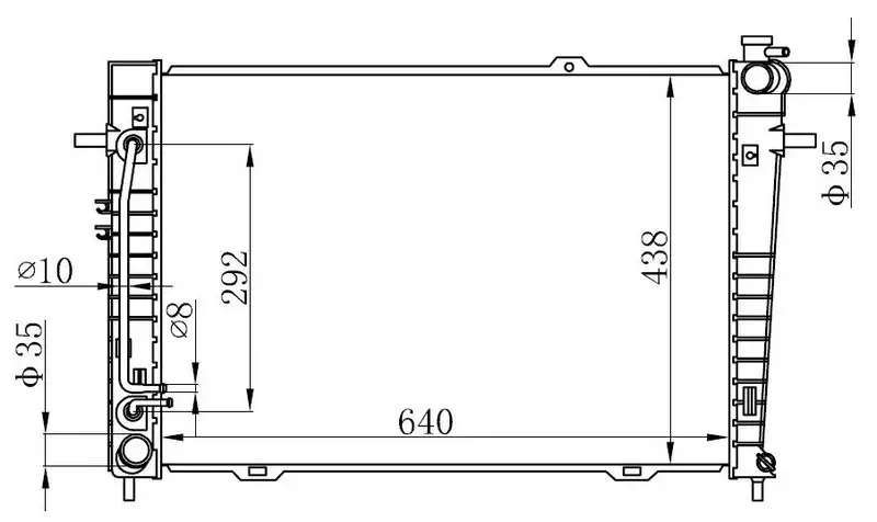 ORIS BHY074018 Radyatör resmi