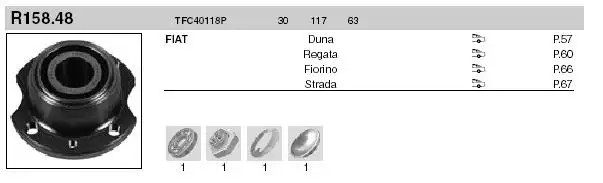 SNR TFC40118P Arka Poyra resmi