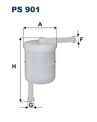 FILTRON PS901 Yakıt Filtresi resmi