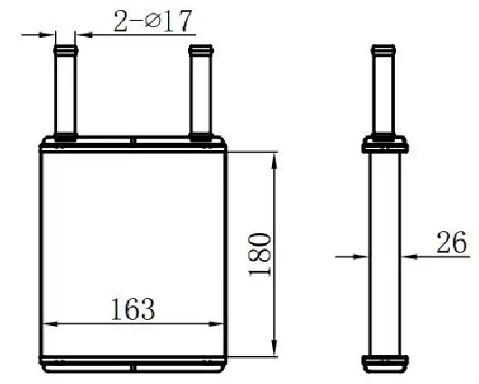 ORIS KMZ027026 Kalorifer Radyatörü resmi