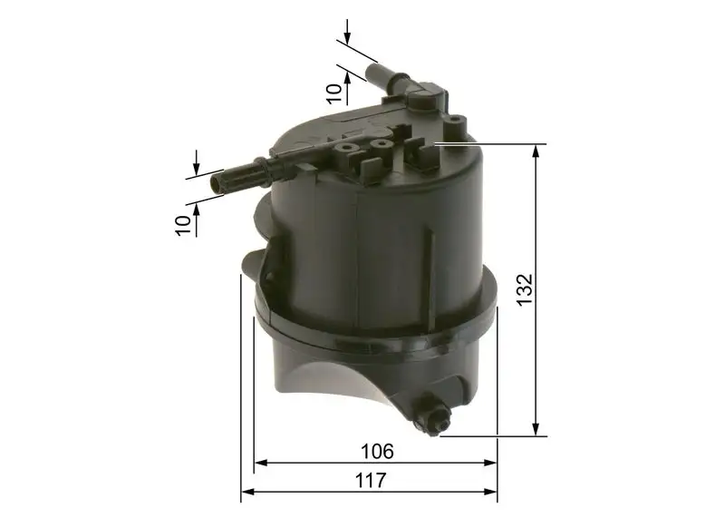 BOSCH 09864B2006 Yakıt Filtresi resmi