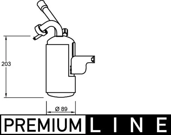 MAHLE AD276000P Klima Kurutucu Tüpü resmi