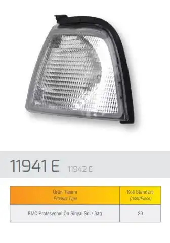 FARBA 11941D Sinyal Lambası (Sol) resmi