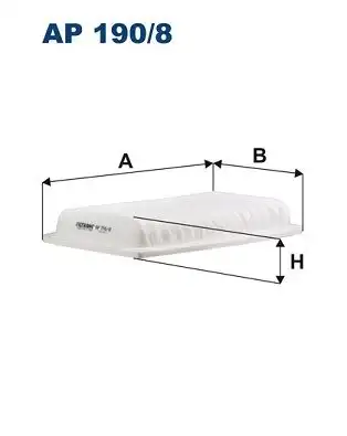 FILTRON AP190/8 Hava Filtresi resmi