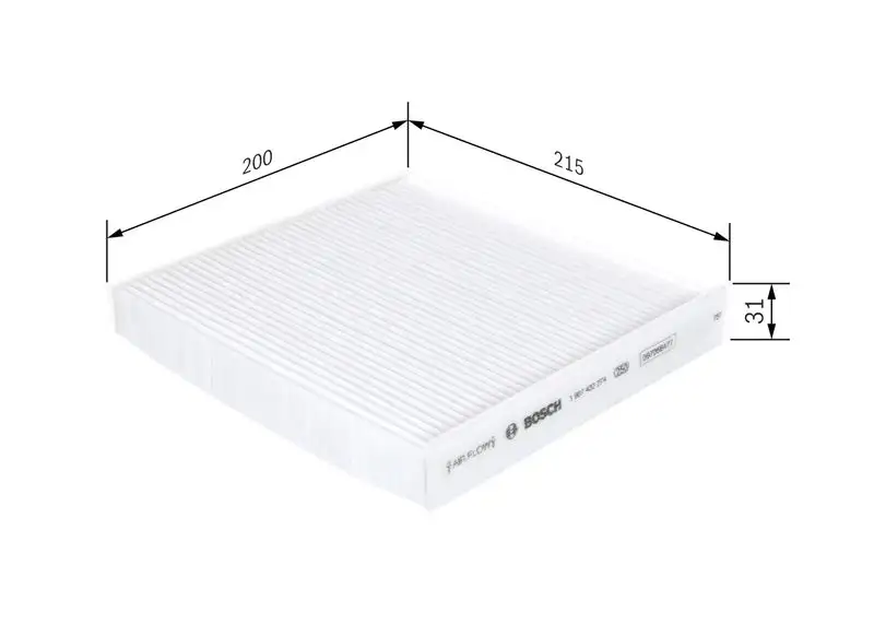 BOSCH 1987432274 Polen Filtresi resmi