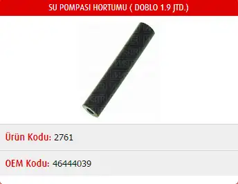 MASTER M2761 Devirdaim Hortumu 46444039 resmi