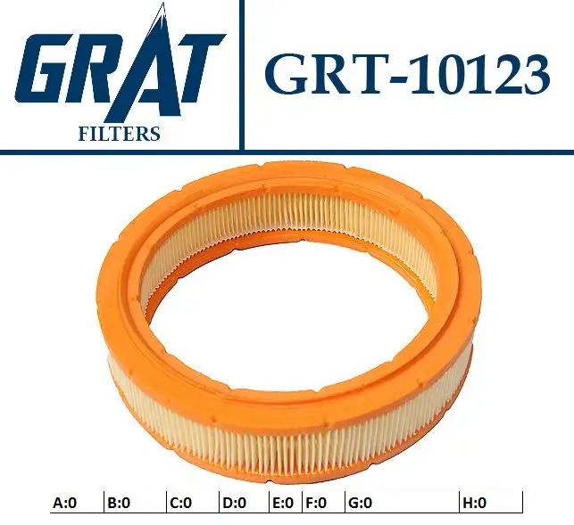 GRAT 10123 Hava Filtresi 7721380 resmi