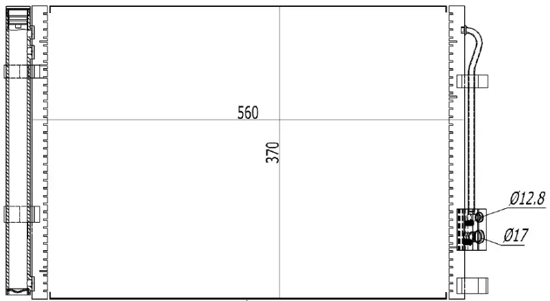 ORIS CHY270016 Klima Radyatörü 976060U000 resmi
