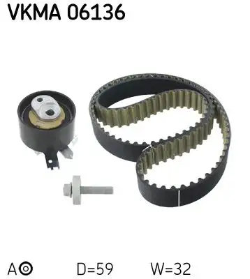 SKF VKMA06136 Triger Seti resmi