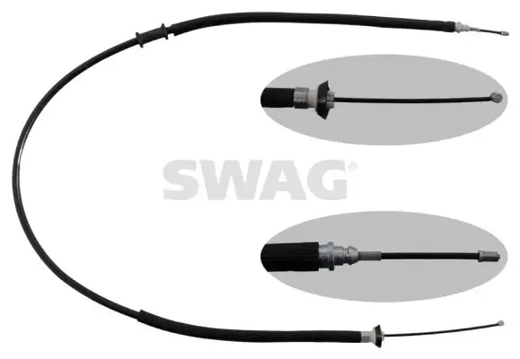 SWAG 70949619 El Fren Halatı (Arka) 46752977 resmi