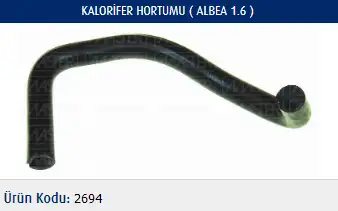 MASTER M2694 Kalorifer Hortumu 46743947 resmi