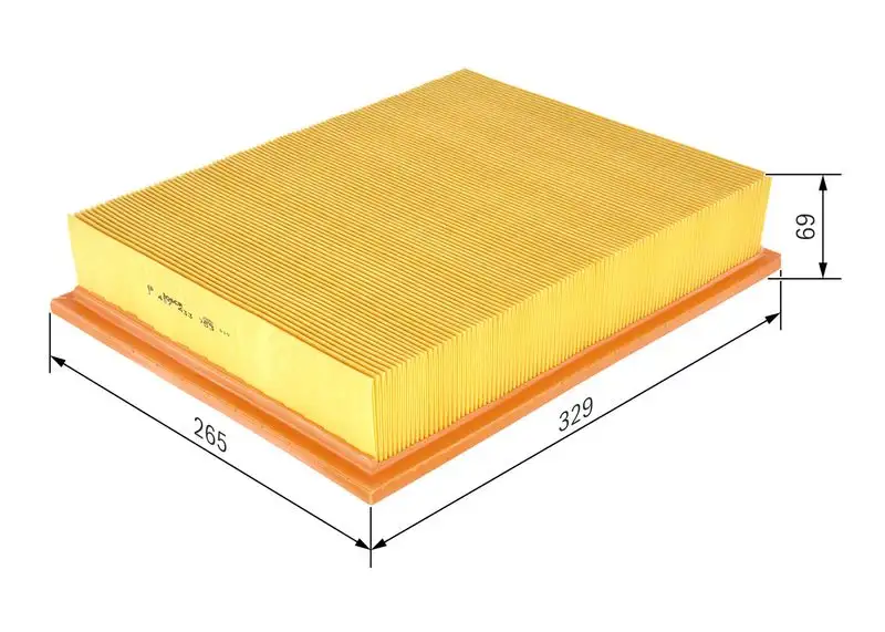 BOSCH 1457433753 Hava Filtresi A6380900151 resmi