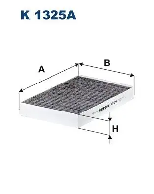 FILTRON K1325A Polen Filtresi (Karbonlu) K103512500A resmi