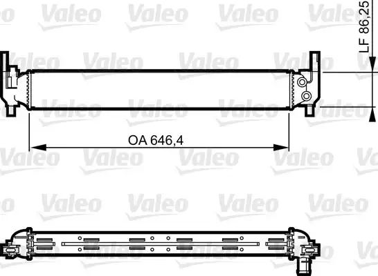 VALEO 735310 Radyatör 6R0145805H resmi
