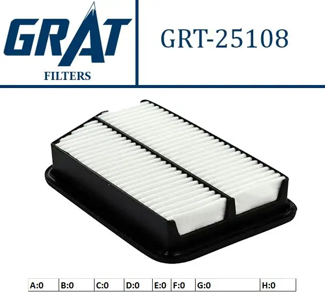 GRAT 25108 Hava Filtresi 96263897 resmi