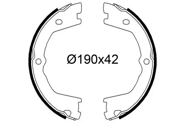 VALEO 564262 Arka Fren Balatası 42535858 resmi