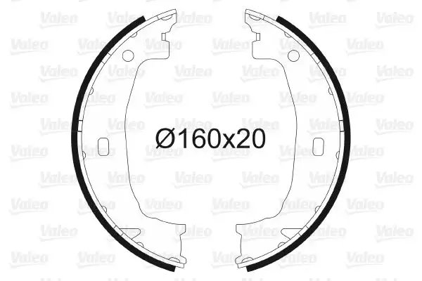 VALEO 562808 El Fren Balatası resmi
