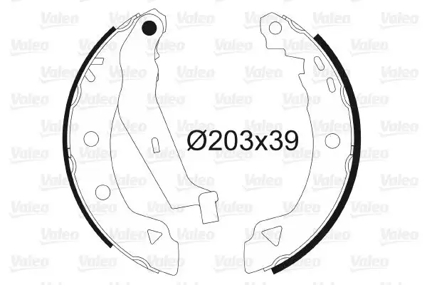 VALEO 562589 Arka Fren Balatası 9950814 resmi