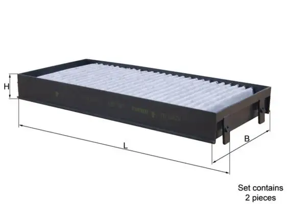 MAHLE LAK221/S Polen Filtresi (Karbonlu) resmi