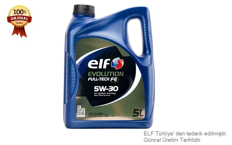 ELF 5w30 Evolution (5 Litre) resmi