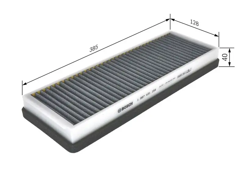 BOSCH 1987431154 Polen Filtresi A0008301218 resmi