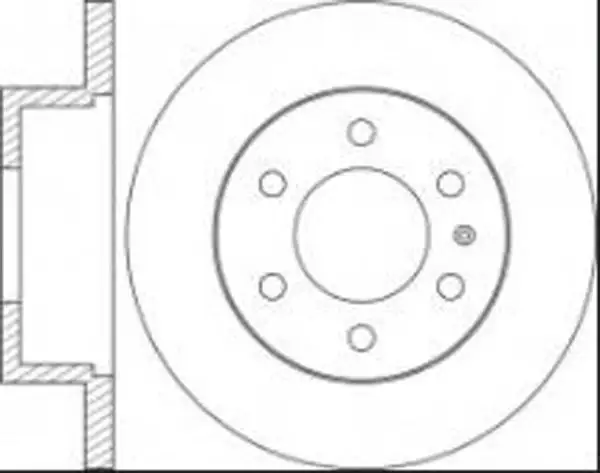 BRAXIS AE1017 Arka Fren Diski A9104230300 resmi
