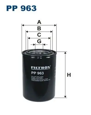 FILTRON PP963 Yakıt Filtresi 1372444 resmi