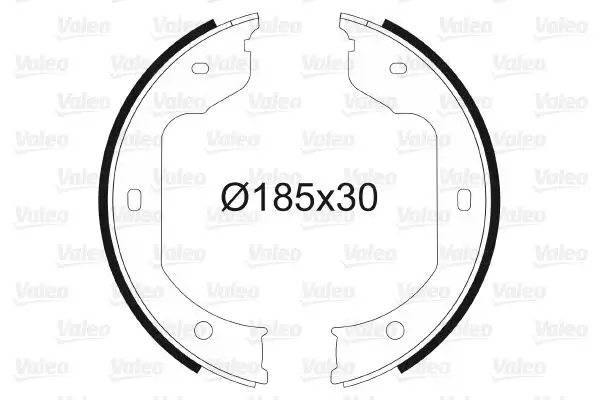 VALEO 562805 El Fren Balatası resmi