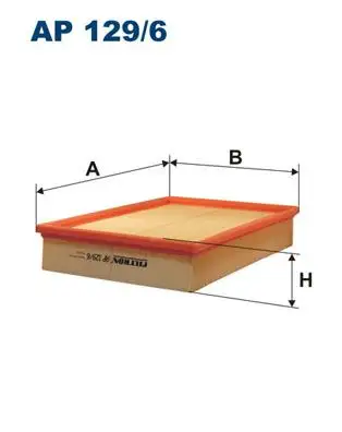 FILTRON AP129/6 Hava Filtresi PHE000112 resmi
