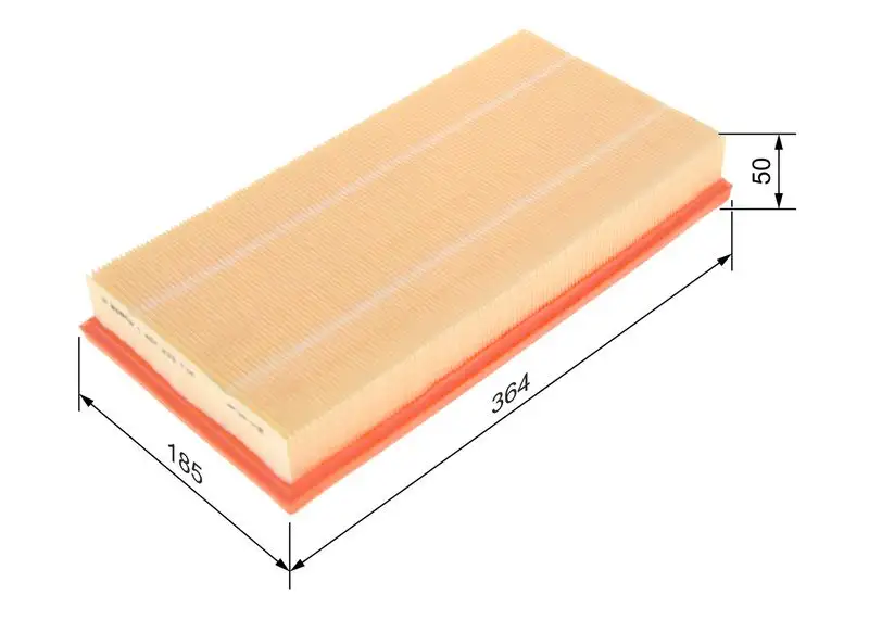 BOSCH 1457433714 Hava Filtresi 1J0129620A resmi