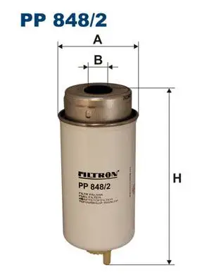 FILTRON PP848/2 Yakıt Filtresi resmi