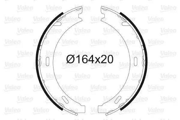 VALEO 562767 El Fren Balatası resmi