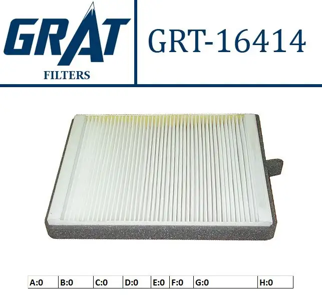 GRAT 16414 Polen Filtresi 9761725000 resmi