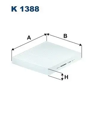 FILTRON K1388 Polen Filtresi 2Q0819644 resmi