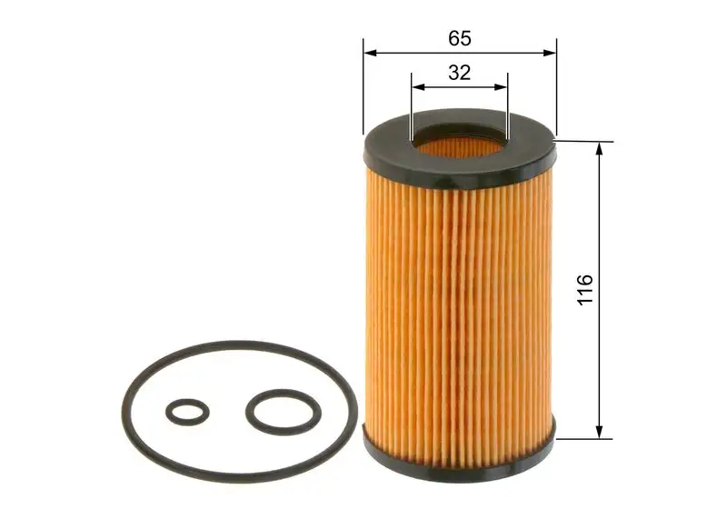 BOSCH 0986TF0011 Yağ Filtresi resmi