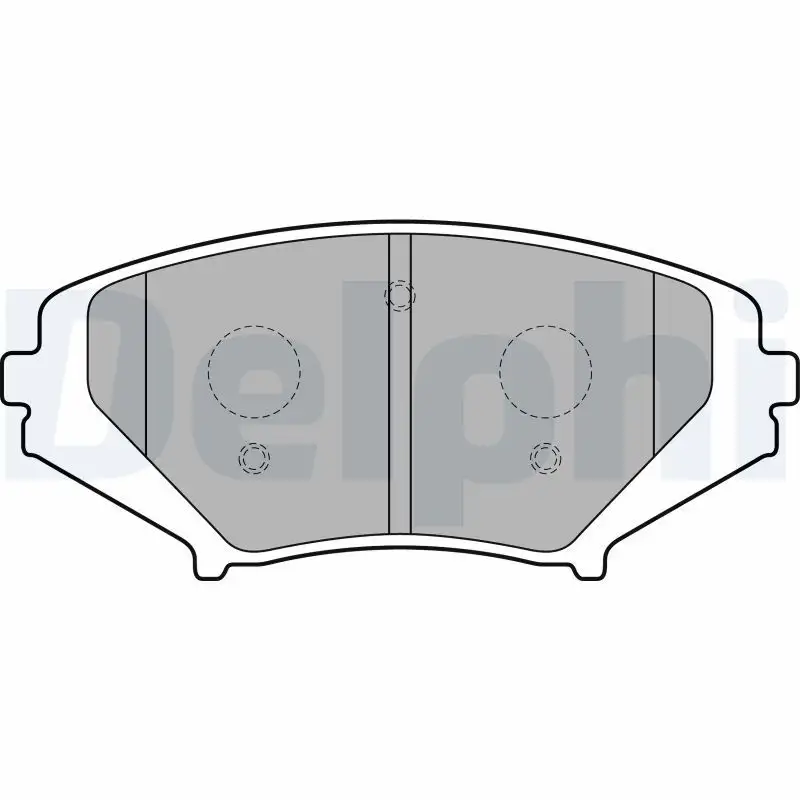 DELPHI LP1867 Ön Fren Balatası resmi